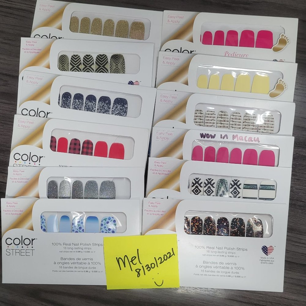 Color Street Rare HTF lot